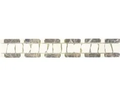 Natuursteen Mozaïek LA DEC11 Beige/bruin 30x5 Cm