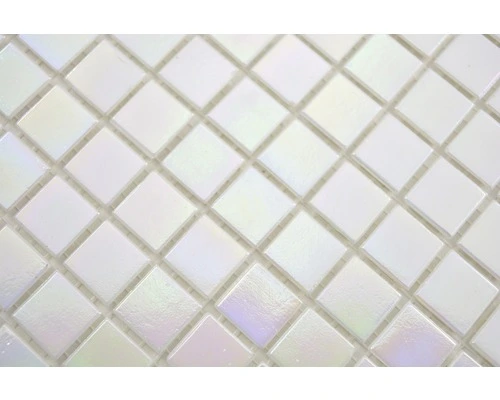 Glasmozaïek GM MRY 100 Wit 29,5x29,5 Cm - Afbeelding 4