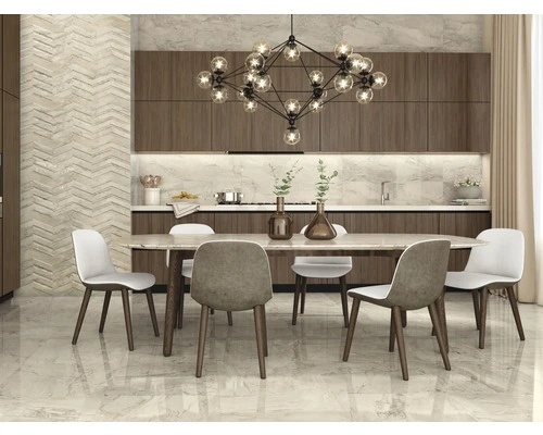 Wand- En Vloertegel Sicilia Avorio Gepolijst 60 X 60 Cm Gerectificeerd - Afbeelding 2