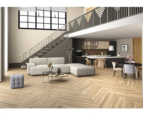 Wand- En Vloertegel Ville Natural 30x150 Cm Gerectficeerd - Afbeelding 2