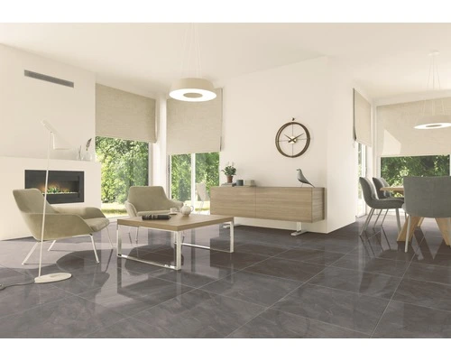 Wand- En Vloertegel Dalven Nero 60 X 60 Cm - Afbeelding 2