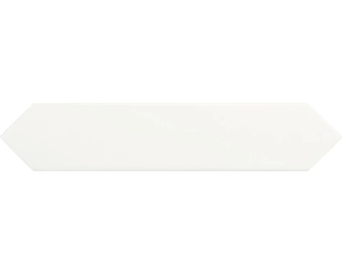 Wandtegel Handvorm Traffic Pure White 5x25 Cm