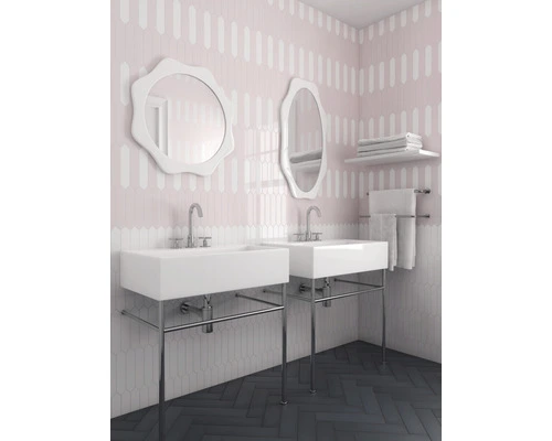 Wandtegel Handvorm Traffic Pure White 5x25 Cm - Afbeelding 3