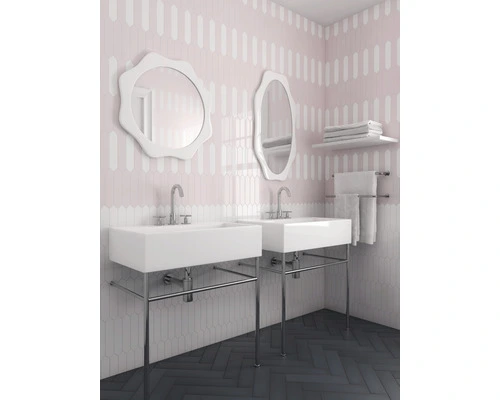 Wandtegel Handvorm Traffic Pure White 5x25 Cm - Afbeelding 4