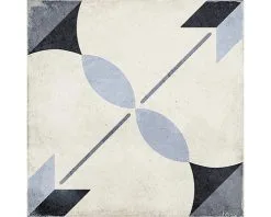 Wand- En Vloertegel Anuvo Decor Arcade Blue 20x20 Cm