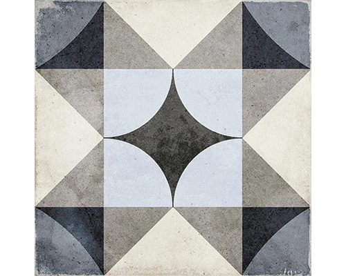 Wand- En Vloertegel Anuvo Decor Palais Blue 20x20 Cm