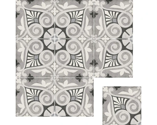 Wand- En Vloertegel Anuvo Decor Opera Grey 20x20 Cm - Afbeelding 2