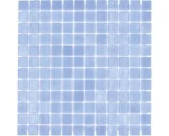 Glasmozaïek VP110PUR Blauw 31,6x31,6 Cm