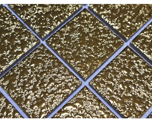 Keramisch Mozaïek GO 484 Goud 30,6x30,6 Cm - Afbeelding 2