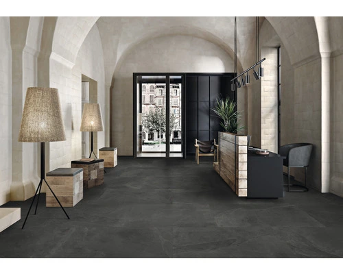 Wand- En Vloertegel Feinstein Black 59.5 X 59.5 Cm Gerectificeerd - Afbeelding 2