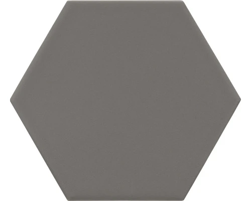 Wand- En Vloertegel Qroma Zeshoek Grey 10.1 X 11.6 Cm