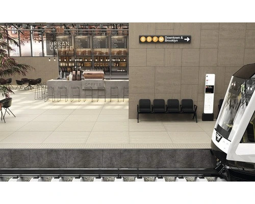 Wand- En Vloertegel Mestreech Beige 90 X 90 Cm Gerectificeerd - Afbeelding 2