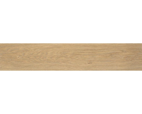 Wand- En Vloertegel Artwood Camel Houtlook 23 X 120 Cm Gerectificeerd