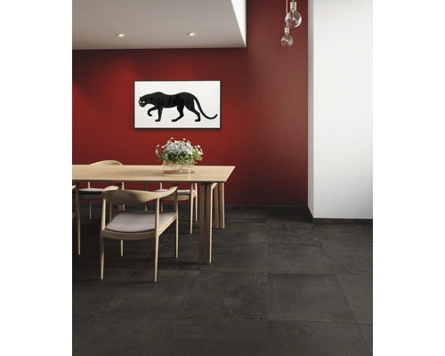 Wand- En Vloertegel Stonemetal Black 60x60 Cm Gerectificeerd - Afbeelding 2