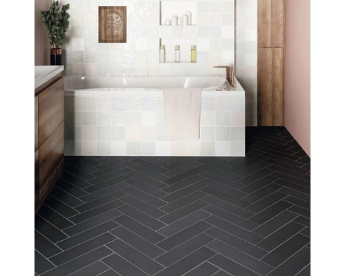 Wand- En Vloertegel Omboly Black 9,2x36,8 Cm - Afbeelding 2