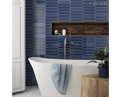 Wandtegel Handvorm Traffic Adriatic Blue 5x25 Cm - Afbeelding 2