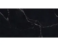 Wand- En Vloertegel Vale Black Gepolijst 60x120 Cm Gerectificeerd