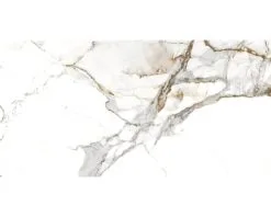 Wand- En Vloertegel Sirae Gold Gepolijst 60x120 Cm Gerectificeerd