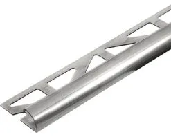 DURAL Kwartrond-profiel Durondell DRE 100 RVS, Lengte 250 Cm Hoogte 10 Mm