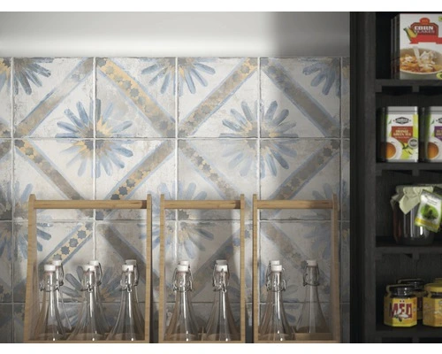 Wand- En Vloertegel Marrakech Blauw 45x45 Cm - Afbeelding 3