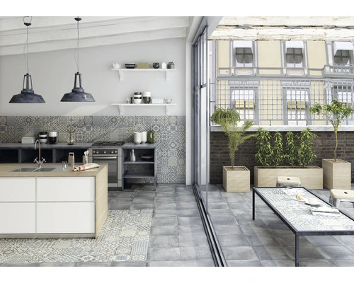 Wand- En Vloertegel Heritage Taco Grey 16,5x16,5 Cm - Afbeelding 4