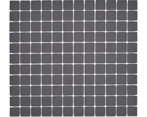 Keramisch Mozaïek Uni Zwart Ongeglazuurd 32,7x30,2 Cm Antislip