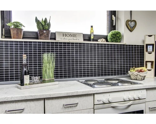 Keramisch Mozaïek ST395 Zwart Mat 30x30 Cm - Afbeelding 9