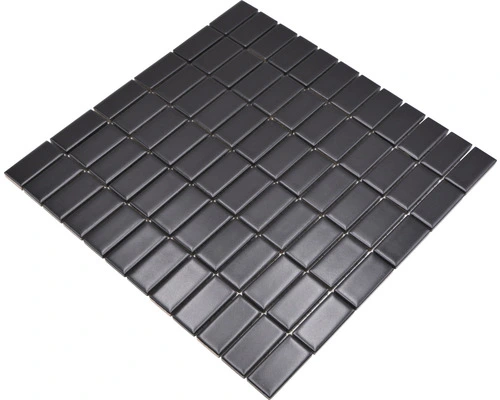 Keramisch Mozaïek ST395 Zwart Mat 30x30 Cm - Afbeelding 4