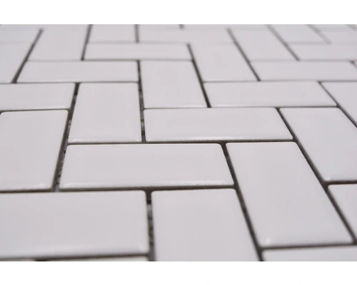 Keramisch Mozaïek CHB 05WM Wit 30x30 Cm - Afbeelding 3