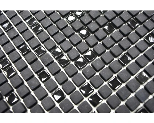 Glasmozaïek Cuba 01B Zwart 30,5x30,5 Cm - Afbeelding 6