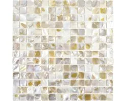 Schelp Mozaïek SM 203 Beige 30,5x30,5 Cm
