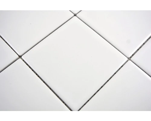 Keramisch Mozaïek CQ 105 Uni Wit Mat 30x30 Cm - Afbeelding 4