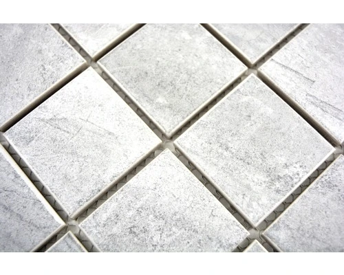 Keramisch Mozaïek CTR Q21GM Grijs Mat 30,6x30,6 Cm - Afbeelding 4