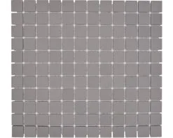 Keramisch Mozaïek CU 000 Uni Lichtgrijs Mat 32,7x30,2 Cm Antislip