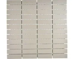 Keramisch Mozaïek CU ST 001 Rechthoek Grijs 28,7x29,5 Cm Antislip