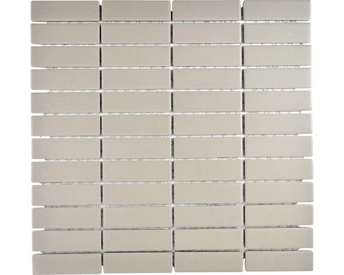 Keramisch Mozaïek CU ST 001 Rechthoek Grijs 28,7x29,5 Cm Antislip