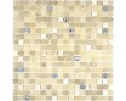 Glasmozaïek Lope 14AN Beige 30x30 Cm