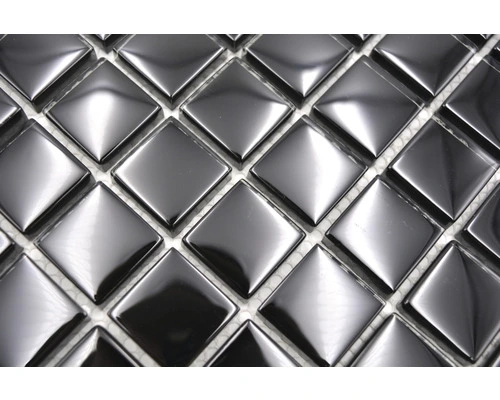 Glasmozaïek XCM 8050 Zwart 30,5x32,5 Cm - Afbeelding 5