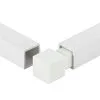 DURAL Hoekstuk DPSP 930-Y Voor Vierkant-profiel Squareline PVC Wit