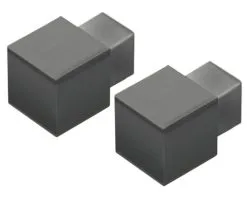 DURAL Hoekstuk DPSP 733-Y Voor Vierkant-profiel Squareline PVC Zwart