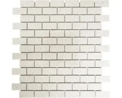 Kunststof Mozaïek XCM ASMB1 Wit 30x30 Cm